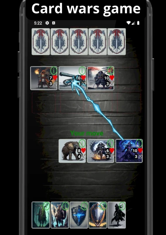 Card wars - CardWarsChaos for Android: Strategic Fantasy Card Game