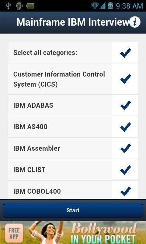 Mainframe IBM Interview QA for Android - Comprehensive Prep Tool