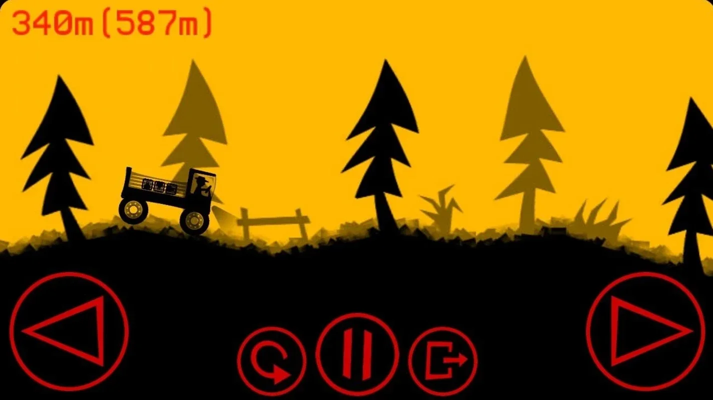 Bad Roads for Android: Challenging 2D Car Game