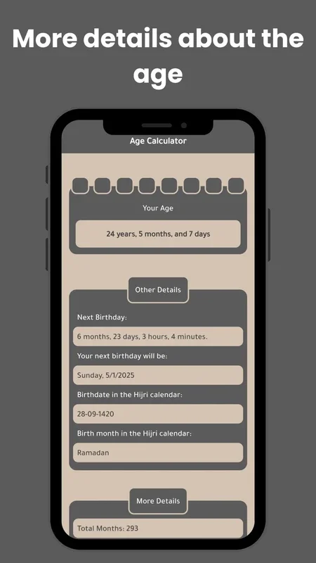 Age Calculator for Android - Accurate Age Calculation