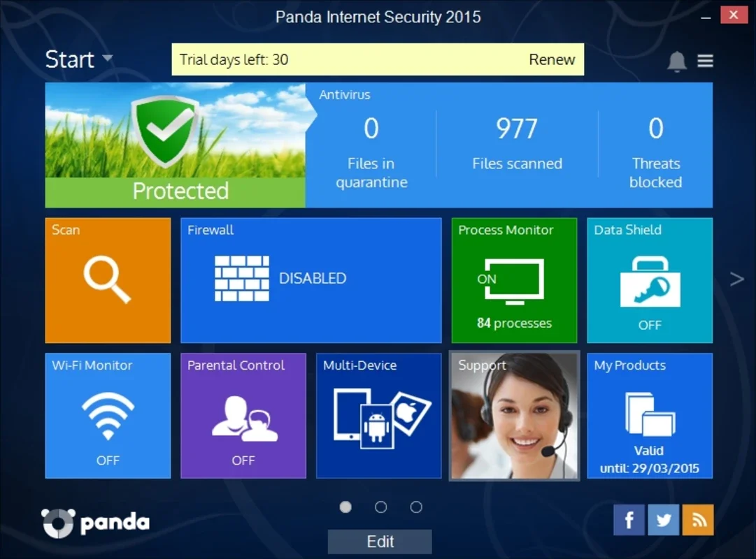 Panda Internet Security for Windows - Secure Your Web Surfing