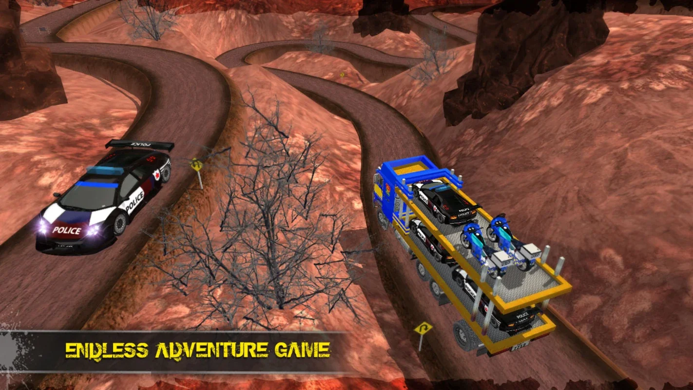 OffRoad Police Truck Transporter Games for Android: Thrilling Off-Road Adventures