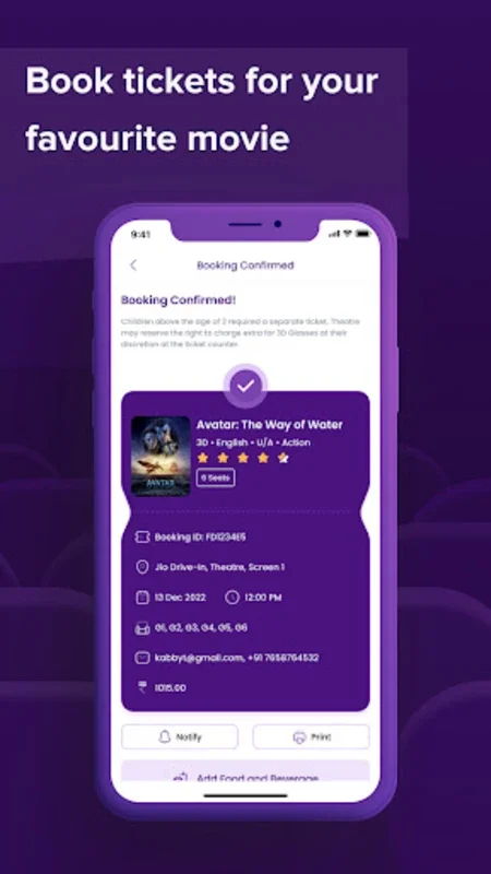 Justickets for Android: Effortless Movie Ticket Booking