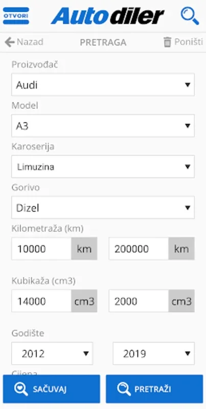 AutoDiler for Android: Montenegro's Premier Vehicle Marketplace