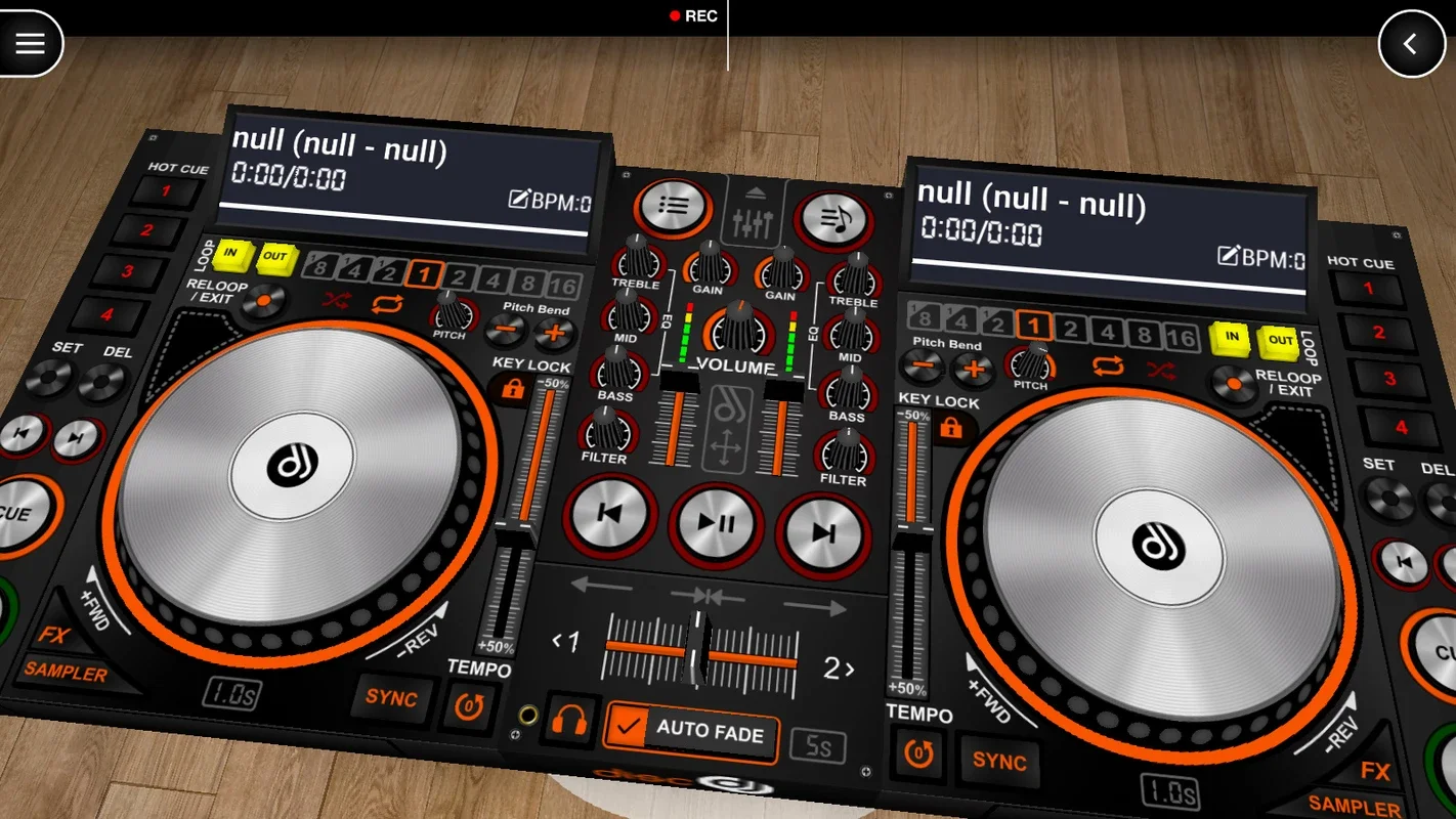 DiscDj for Android: A Music Player with DJ Decks