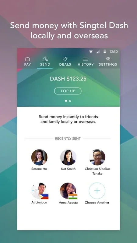 Singtel Dash for Android: Simplify Financial Transactions