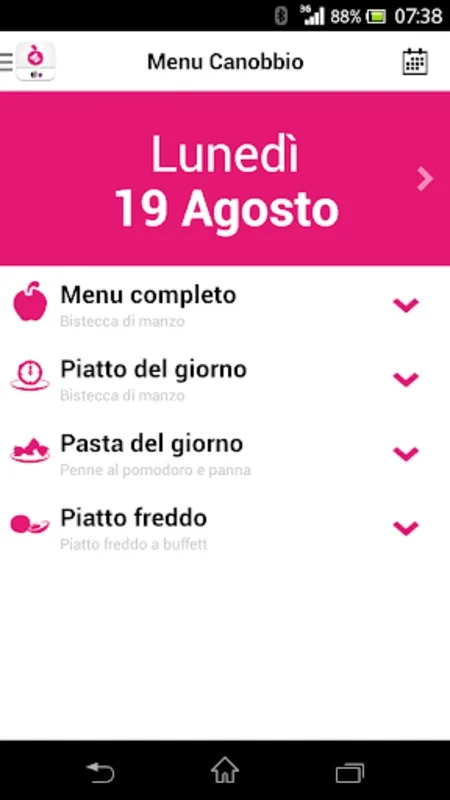 Restò for Android: Explore Sustainable School Dining