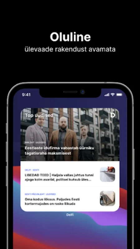 Delfi for Android: Stay Informed with Personalized News