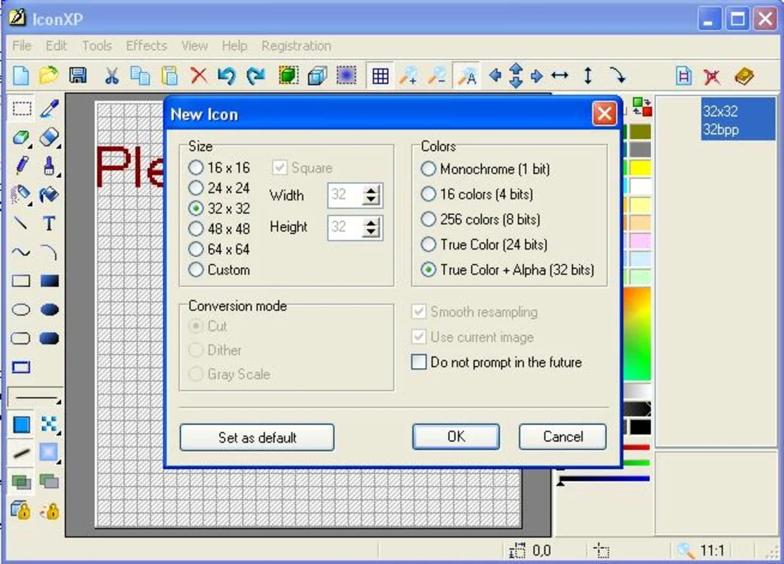 IconXP: Powerful Icon Editor for Windows