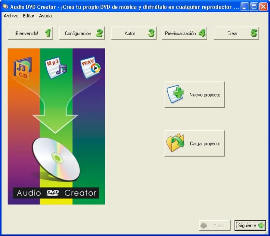 Audio DVD Creator for Windows - Create High-Quality Audio DVDs