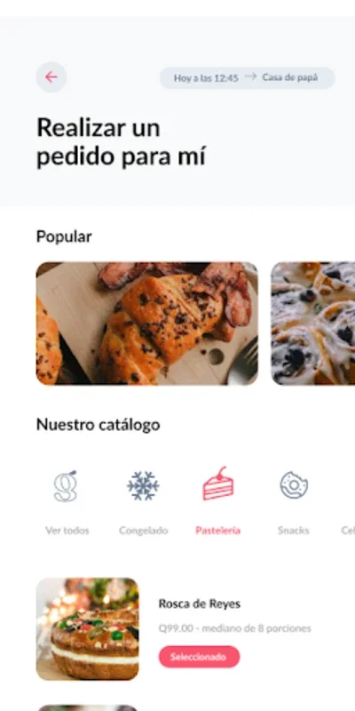 Genba for Android: Seamless Fresh Product Ordering