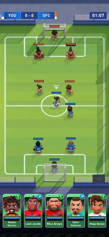 AFK Football for Android - Strategic Soccer Experience