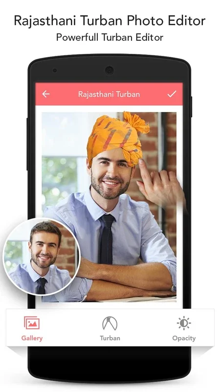 Rajasthani Turban for Android: Add Turbans to Your Photos