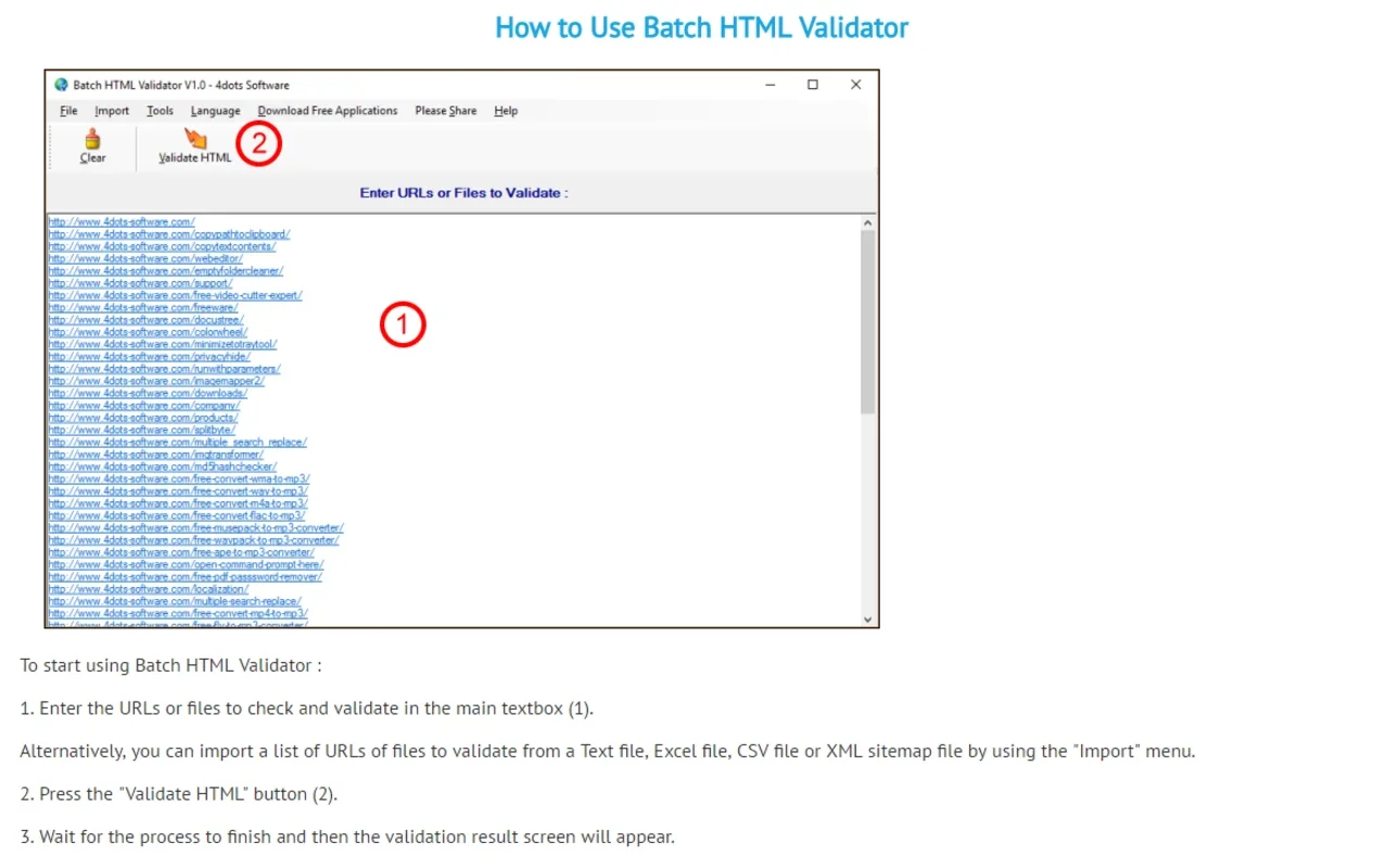 Batch HTML Validator for Windows: Streamline Your Web Page Validation