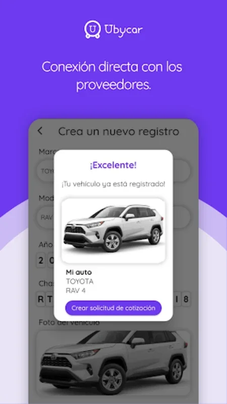 Ubycar: Repuestos de Vehículos for Android - Streamlined Vehicle Part Sourcing