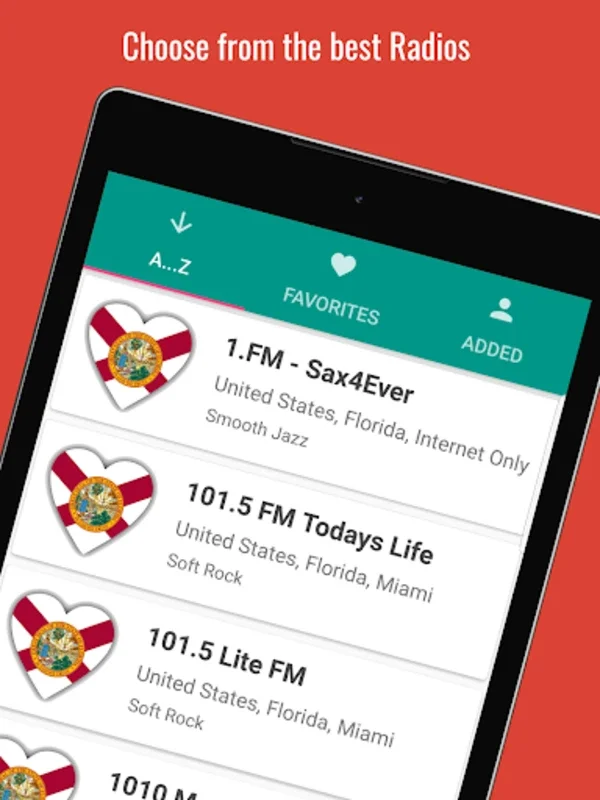 Florida Radio Stations for Android - Enjoy Diverse Content