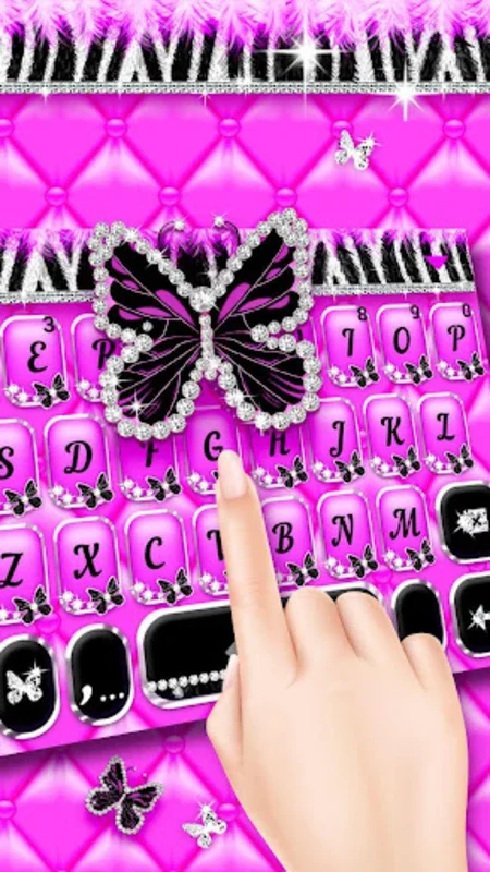 Luxury Butterfly Theme for Android: Enhance Typing