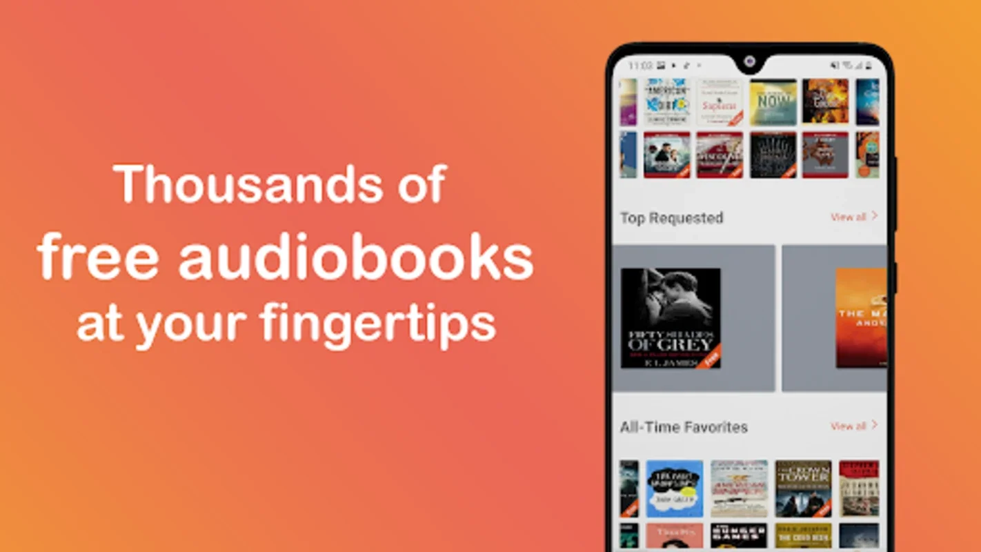 audiobooksHD for Android: Unlimited Audio Entertainment