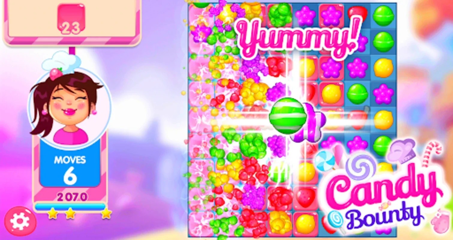 Candy Bounty: Crush & Smash for Android - Engaging Candy Puzzle