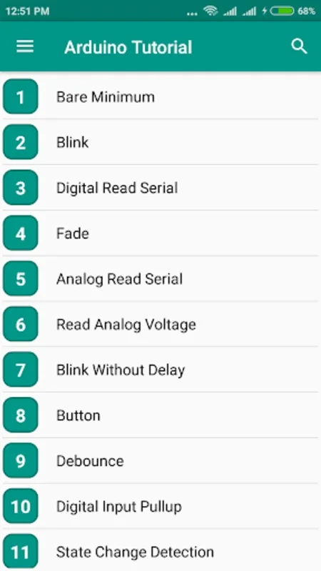 Arduino Tutorial for Android - Offline Learning Hub