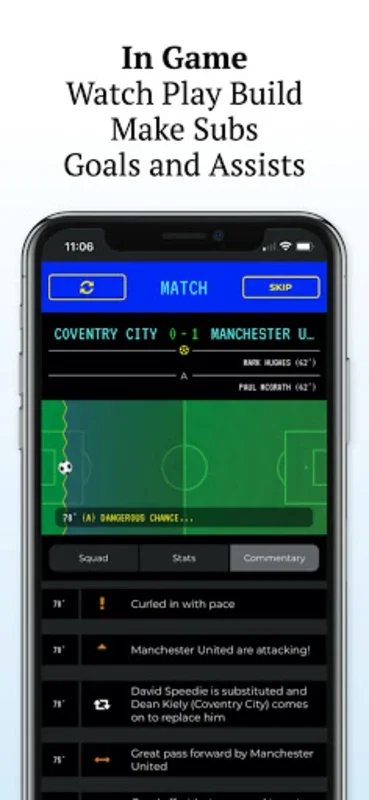 Retro Football Management for Android - No Downloading Required