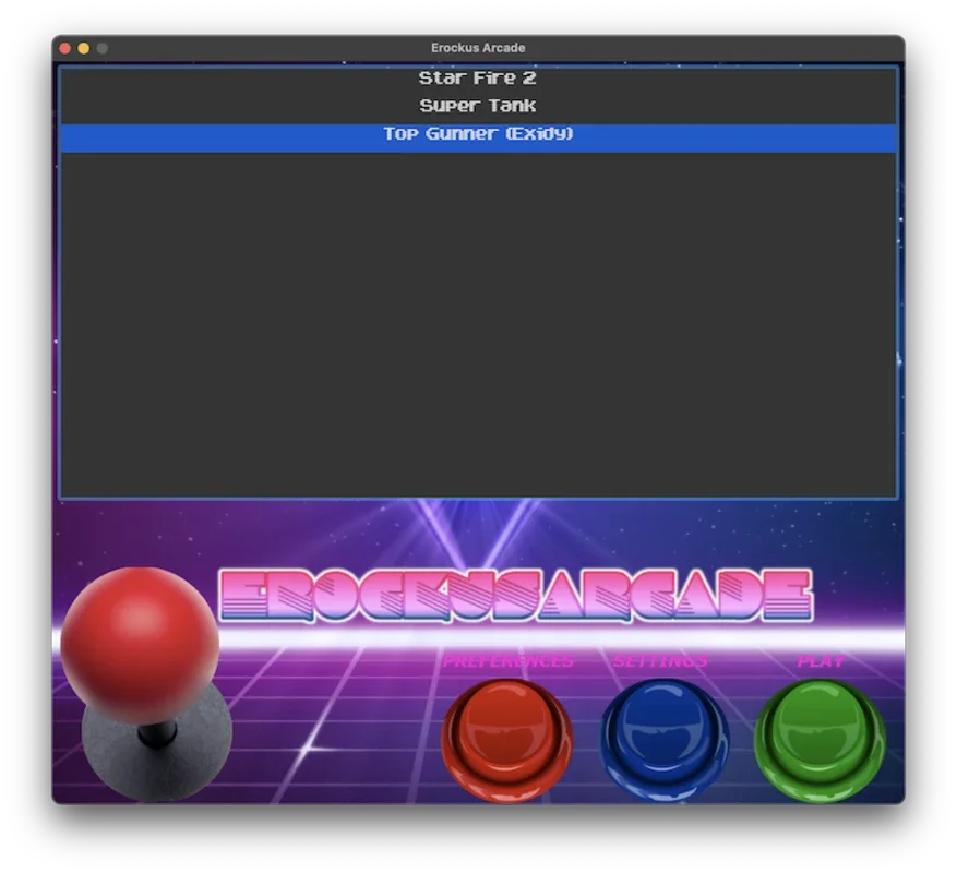 Erockus Arcade for Mac - A Free Download from AppHuts