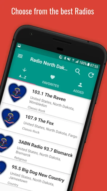 North Dakota Radio for Android - Immersive Audio Experience