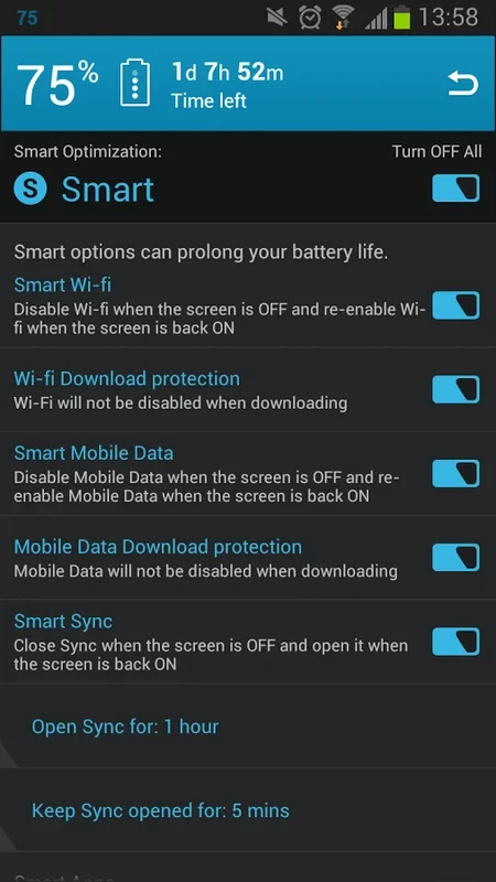 Smart Battery for Android: Optimize Battery Life