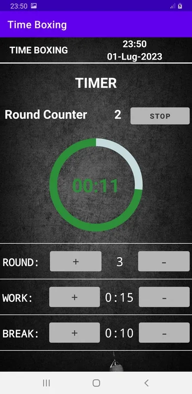 Time Boxing for Android: Manage Martial Arts Time