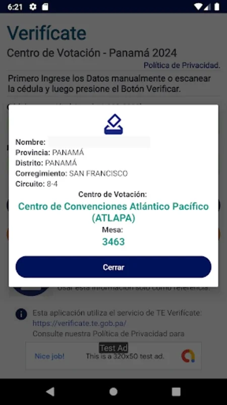 Centro de Votación Panamá 2024 for Android: Streamline Your Voting