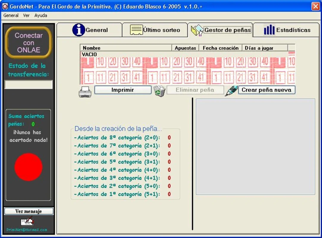 GordoNet for Windows - Manage Lottery Numbers Easily