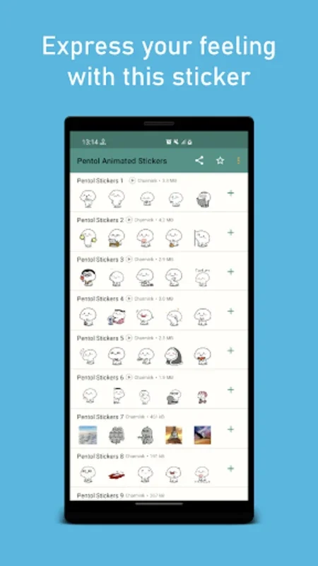 Pentol Animated WAStickerApps for Android - Enhance Chats