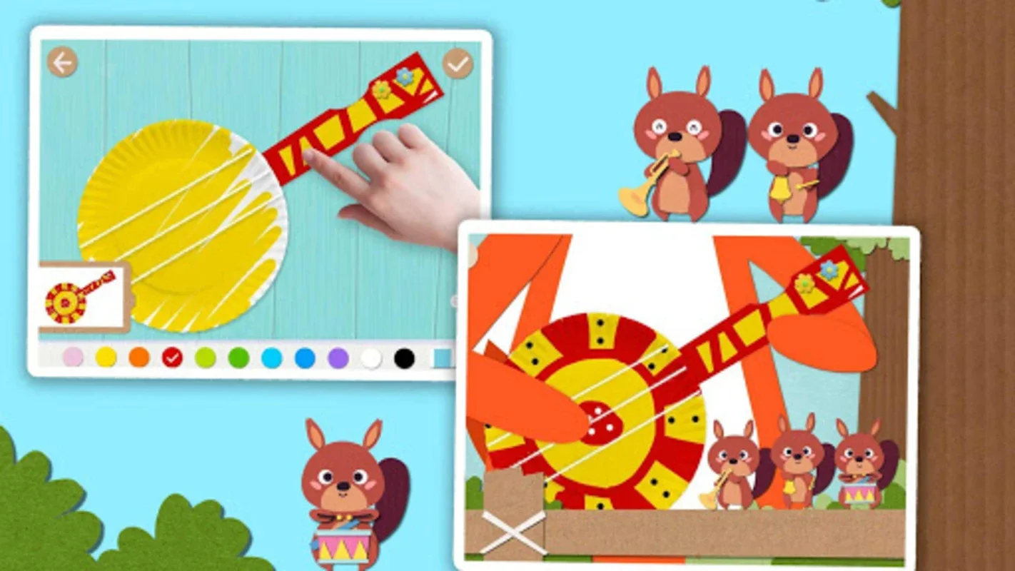 Paper Plate Art & Craft Game for Kids & Toddlers on Android