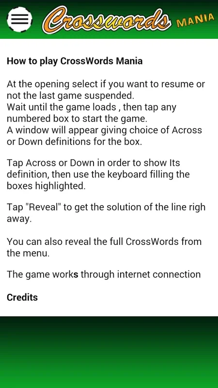 CruciverbaMania for Android - Engaging Crossword Game