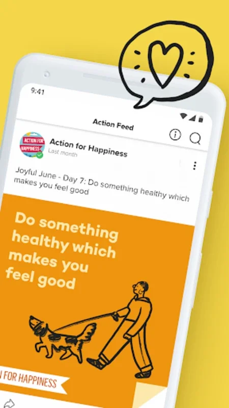 Action For Happiness for Android - Boost Daily Happiness