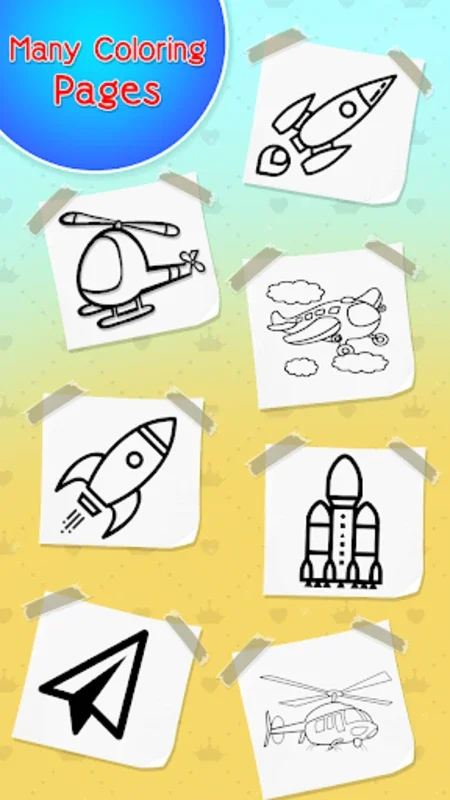 Planes Drawing & Coloring Book for Android - Unleash Creativity