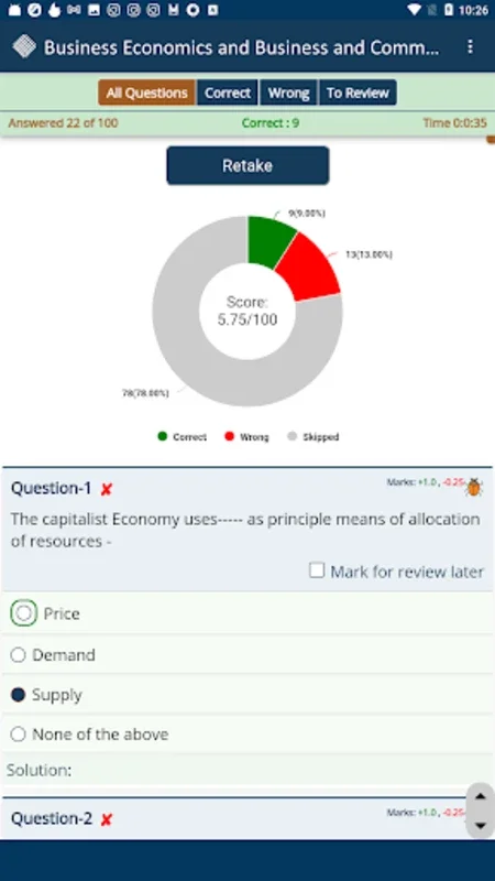 CA Foundation Practice Tests for Android - Comprehensive Exam Prep