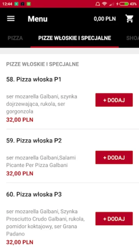 Pizzeria K2 for Android - Effortless Pizza Ordering