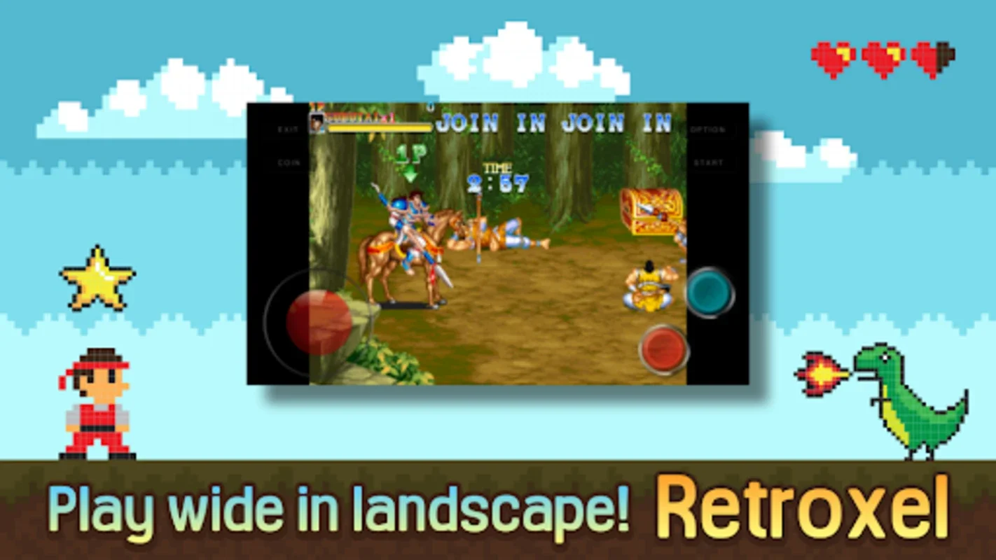 Retroxel: Retro Arcade Games for Android - No Download Needed