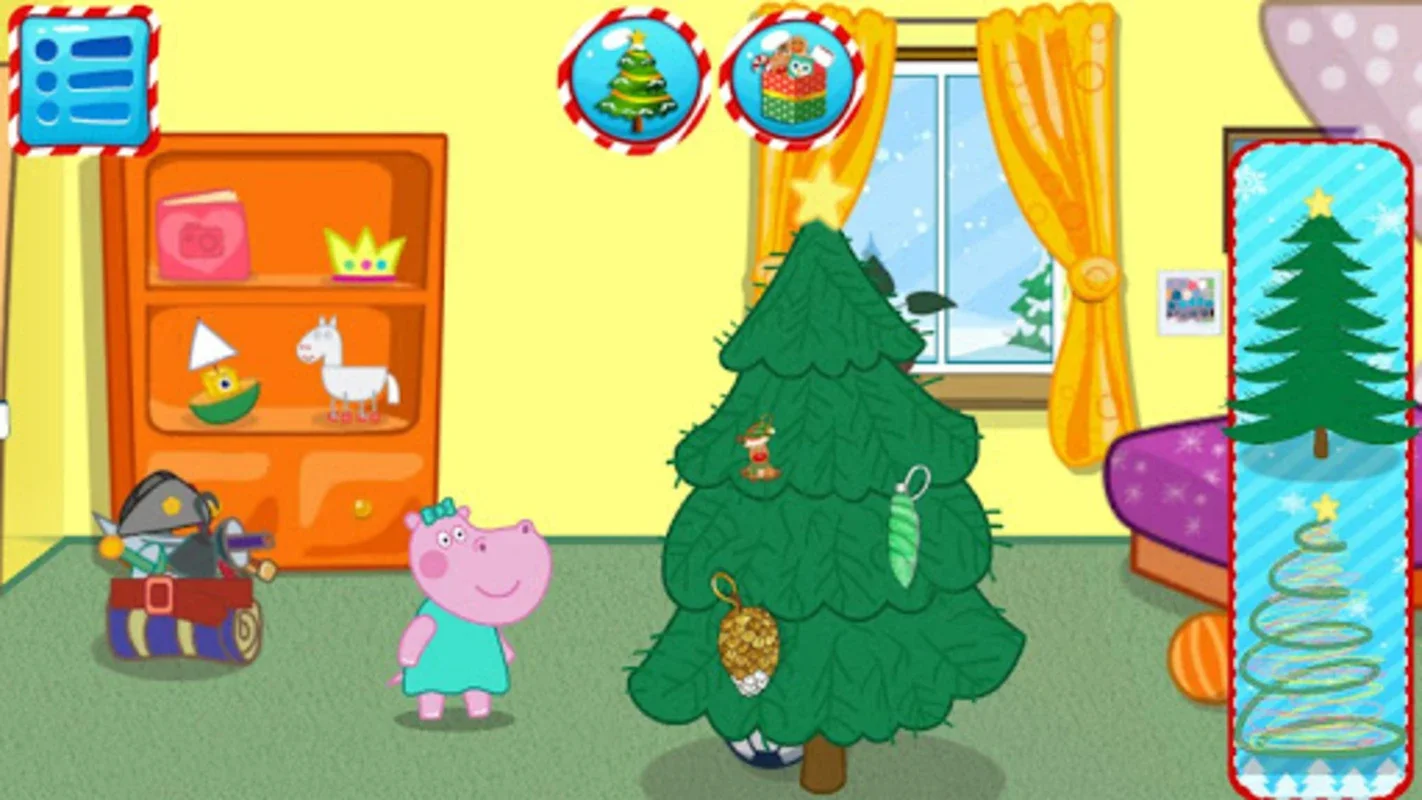 Santa Hippo: Christmas Eve for Android - Spread Christmas Joy