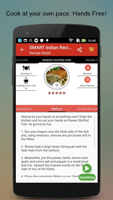 Indian Food Recipes for Android - Explore the Flavors of India