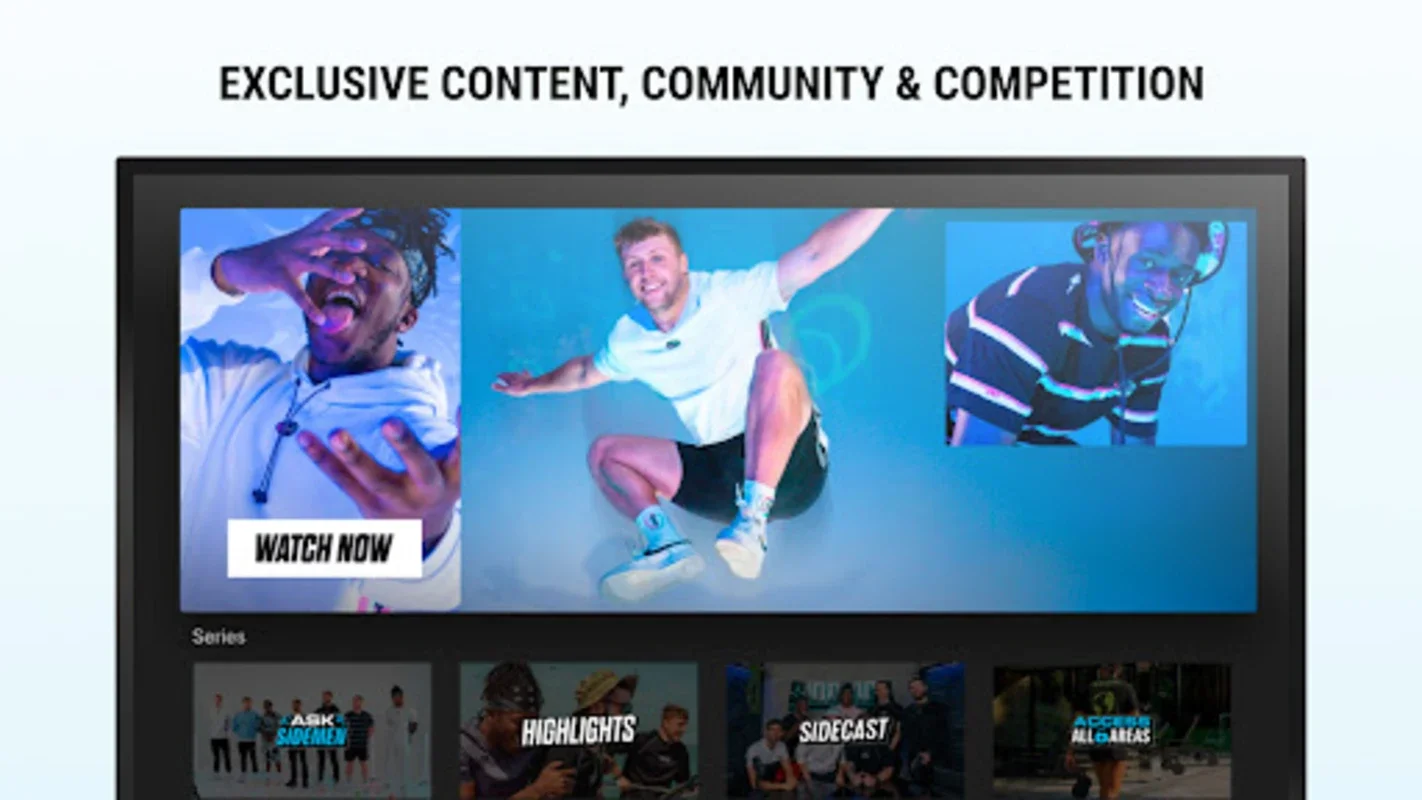 Side+ for Android: Exclusive Sidemen Content and Fan Interaction