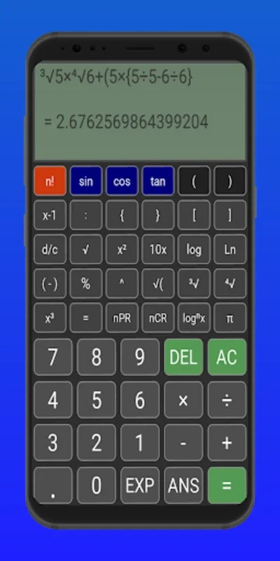 Calculate Numerical Expression for Android - Precise Calculations