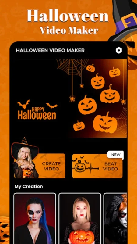 Halloween Video Editor & Maker for Android - Spooky Video Creation