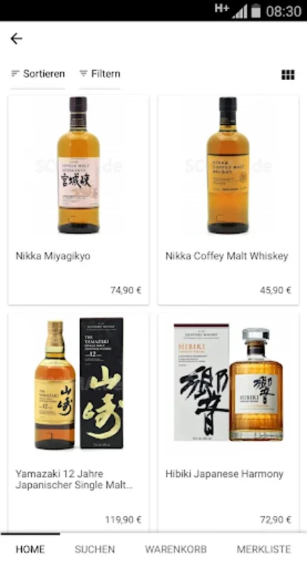 SCOMA - Whisky Versandhandel for Android - Download the APK from AppHuts