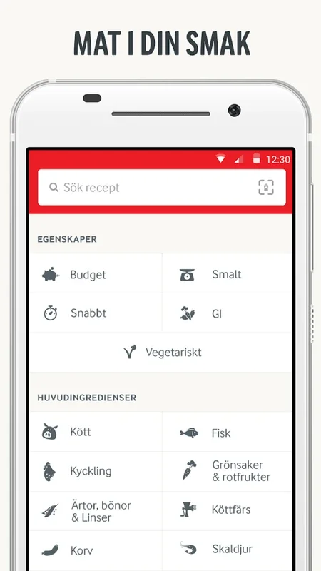 Arla Köket for Android: Simplify Cooking with 6500+ Recipes