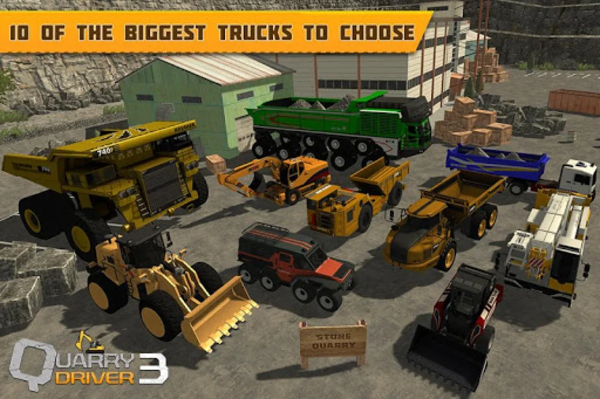 Quarry Driver 3: Giant Trucks for Android - Realistic Driving