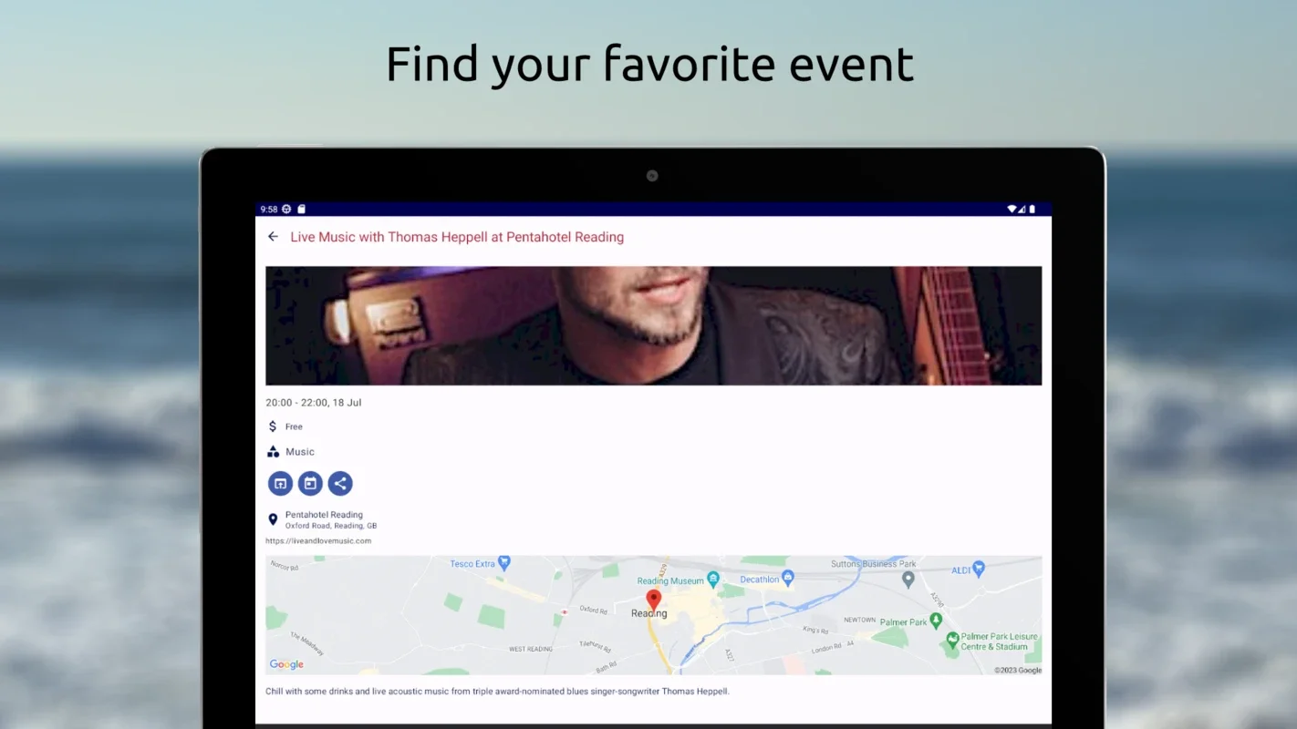 Whappens for Android: Discover Global Events