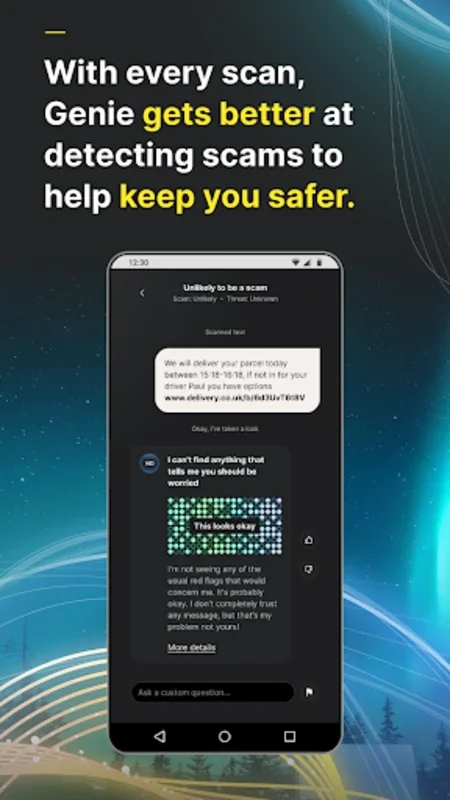 Norton Genie: AI Scam Detector for Android - Secure Your Digital World