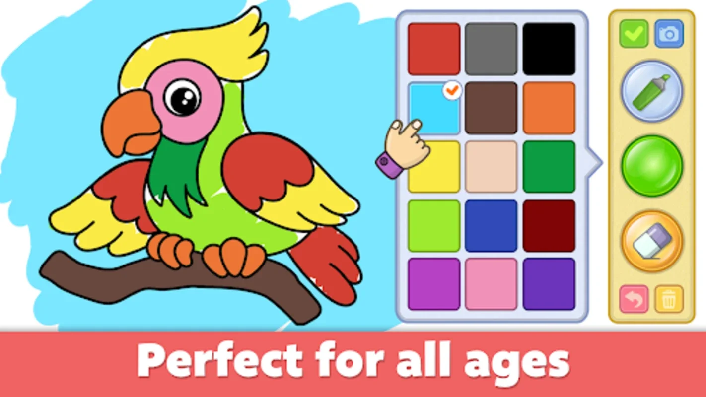 Kids Coloring & Drawing Games for Android: Boosting Toddlers' Creativity